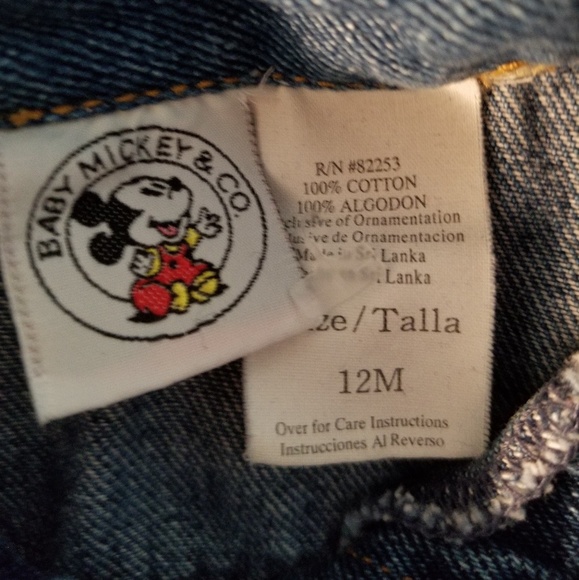 Mini Mouse baby jean jacket - Picture 4 of 4